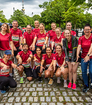 B2Run München im Olympiapark
