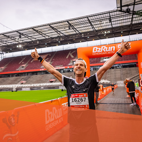 Ziel B2Run Köln 2024