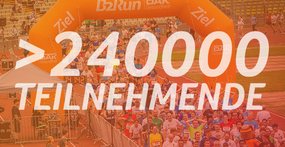 Teilnahmerekord B2Run Saison 2024